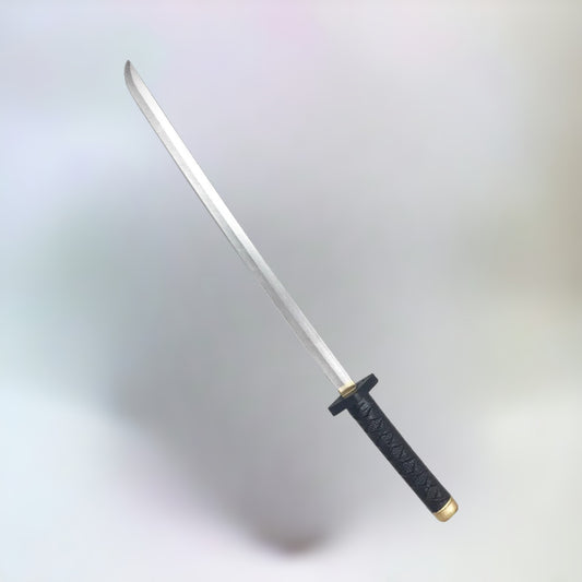 Deadpool katana in a plain white background.