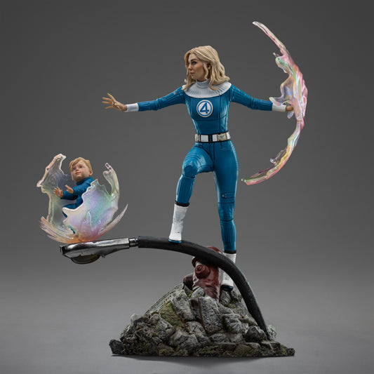Invisible Woman Art Scale 1-10