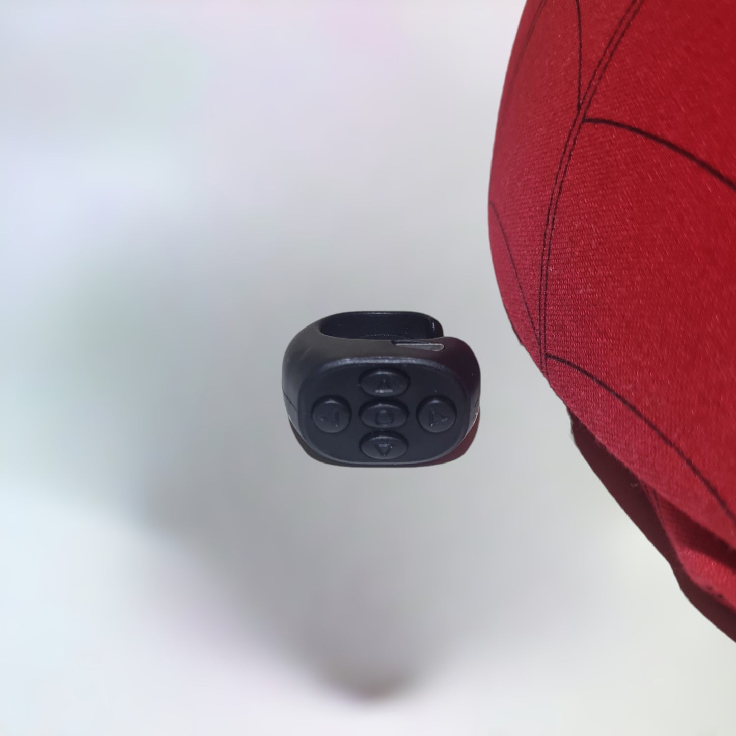 Spiderman mask with blinking movable eyes remote control