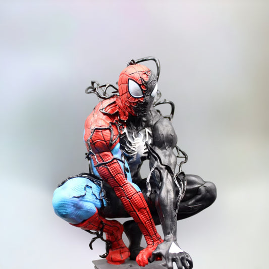 Spiderman Venom Symbiot figure closeup