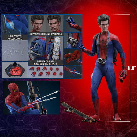 Hot Toys The Amazing Spider-Man 1/6 Scale Action Figure