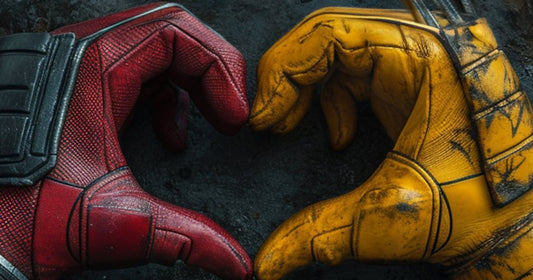 Deadpool and Wolverine Marvel Movie Heart Symbol Deadpool and Wolverine Best Friends