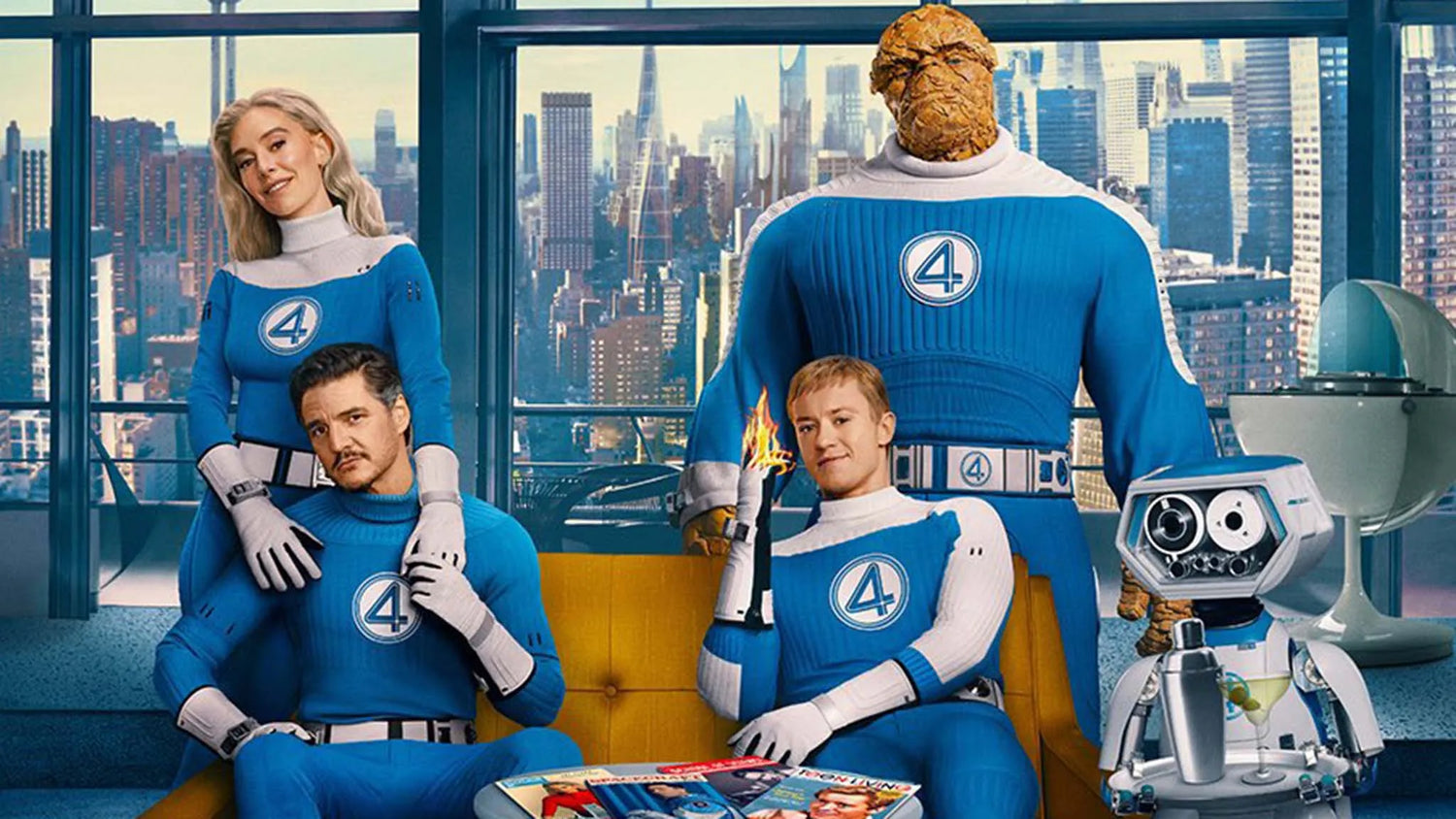 Fantastic Four: The first steps poster