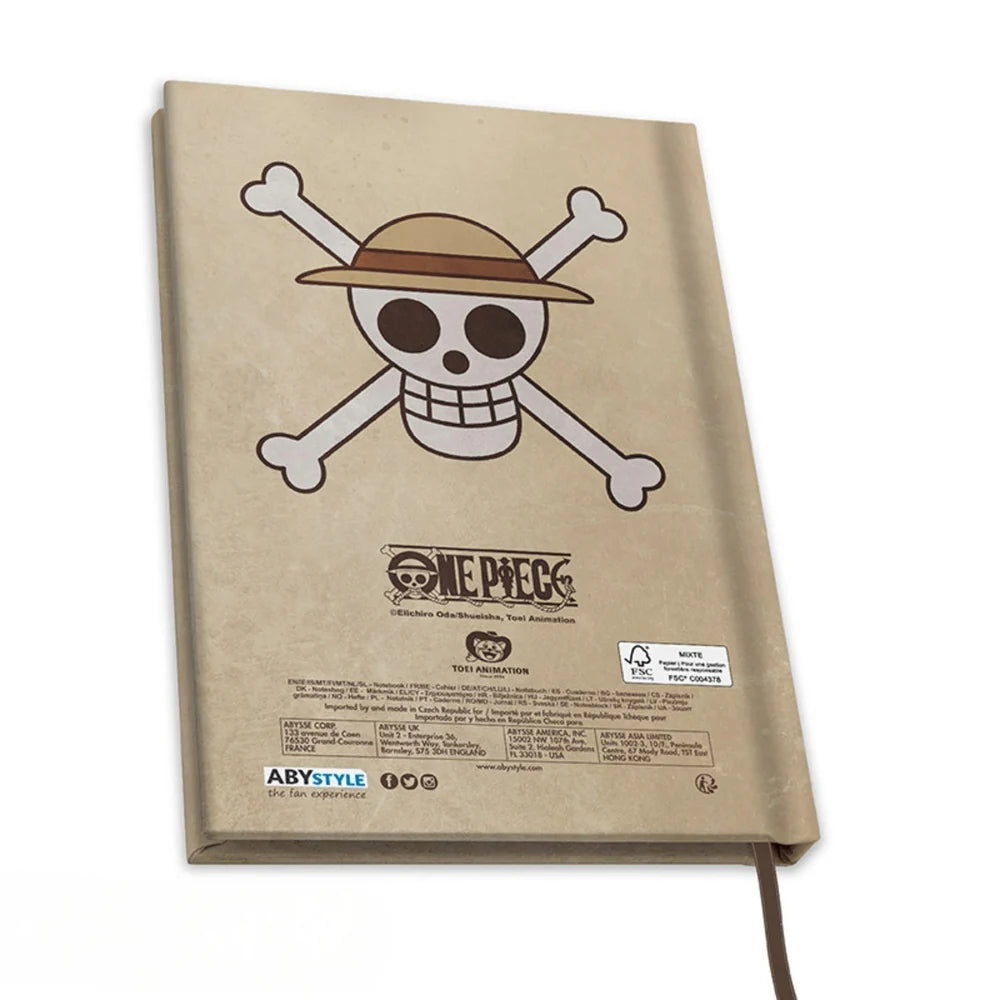 One Piece Luffy Wano Wanted A5 Notebook