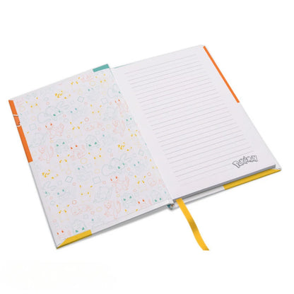Pokémon Kanto Starters A5 Notebook