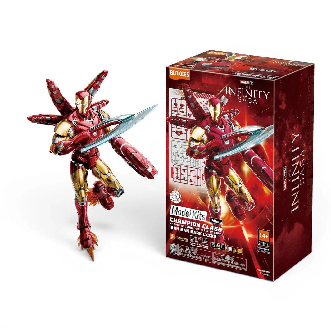 Blokees Iron Man MK85 Action Character - Model Kit
