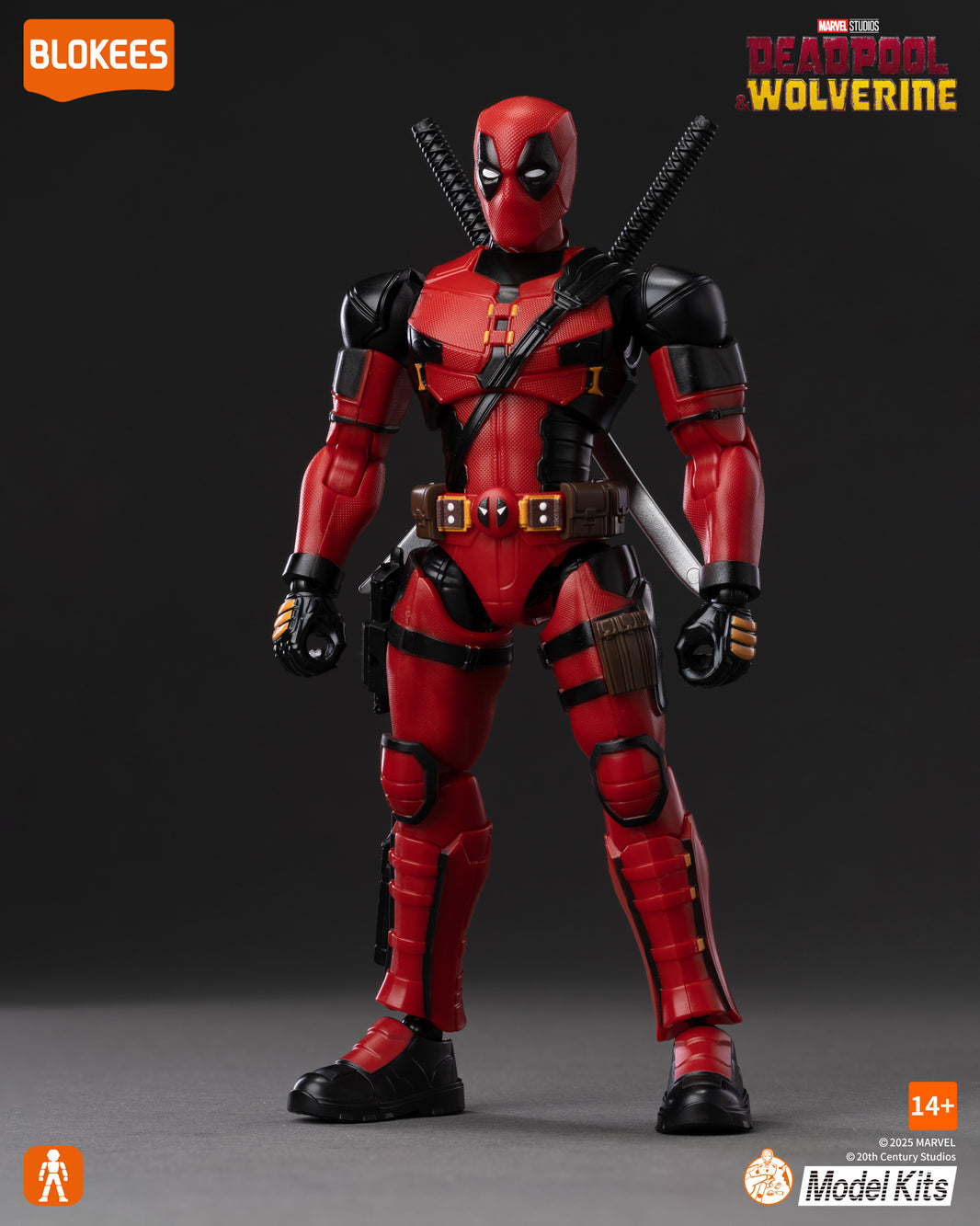 Blokees Deadpool Action Character - Model Kit