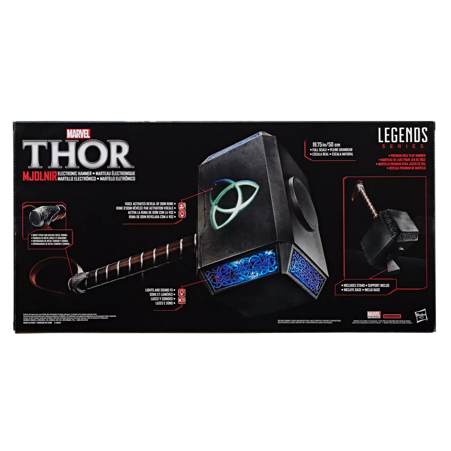 Marvel Legends Series Mjolnir Roleplay Hammer