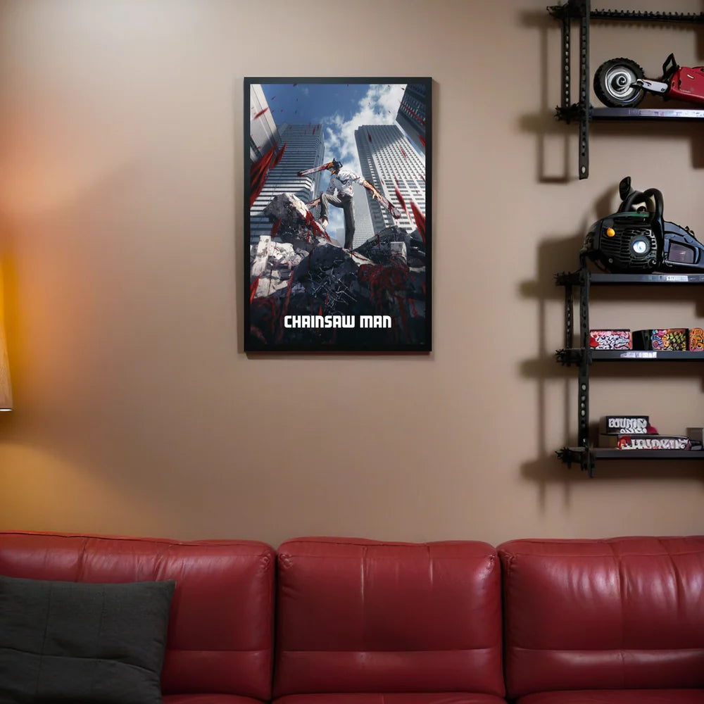 Chainsaw Man Key Art Poster - 61 x 91.5cm Maxi Print