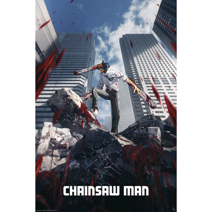 Chainsaw Man Key Art Poster - 61 x 91.5cm Maxi Print