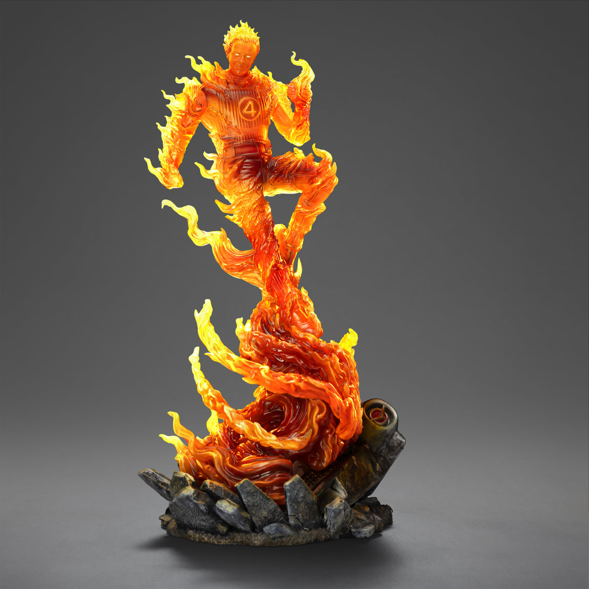 Human Torch Art Scale 1-10