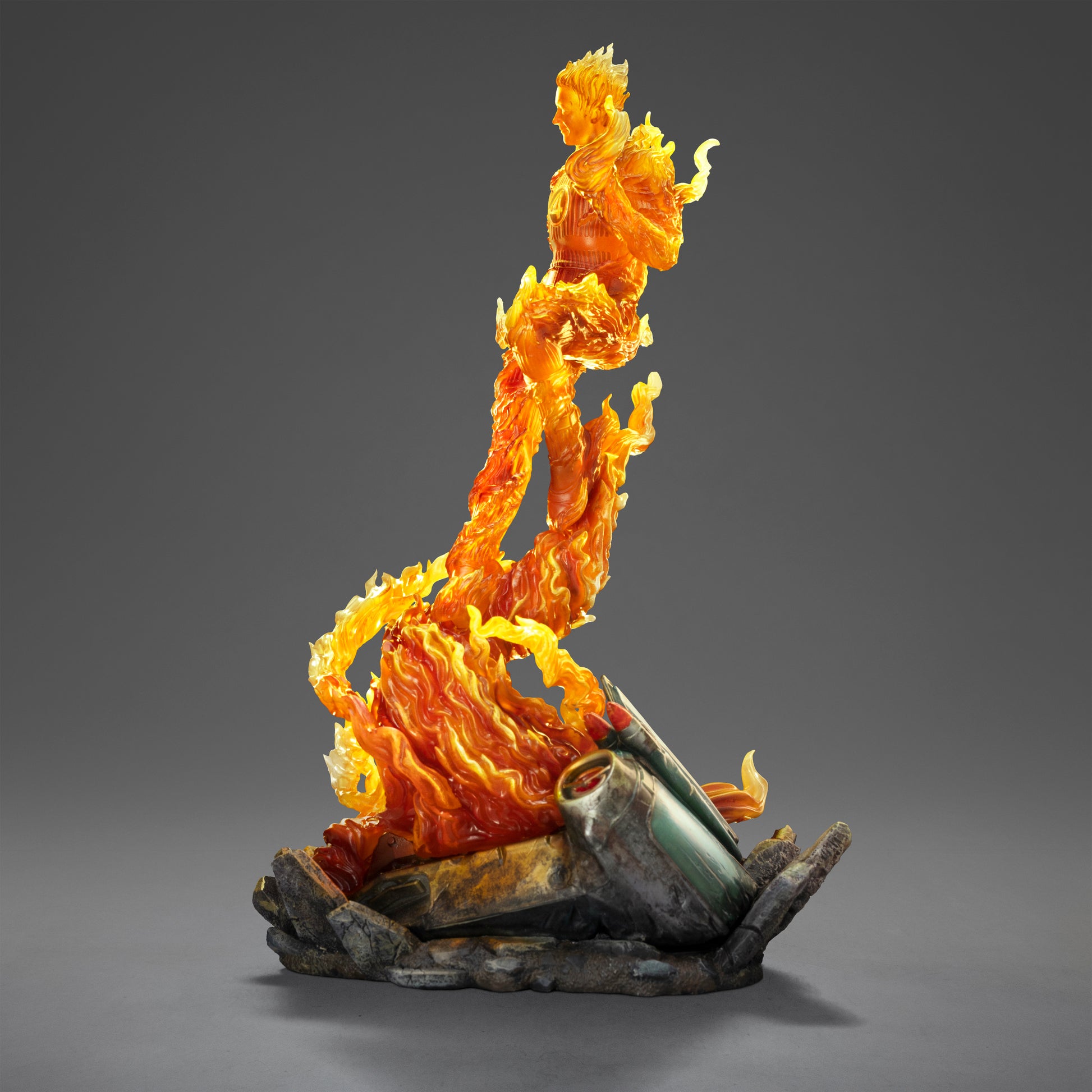 Human Torch Art Scale 1-10