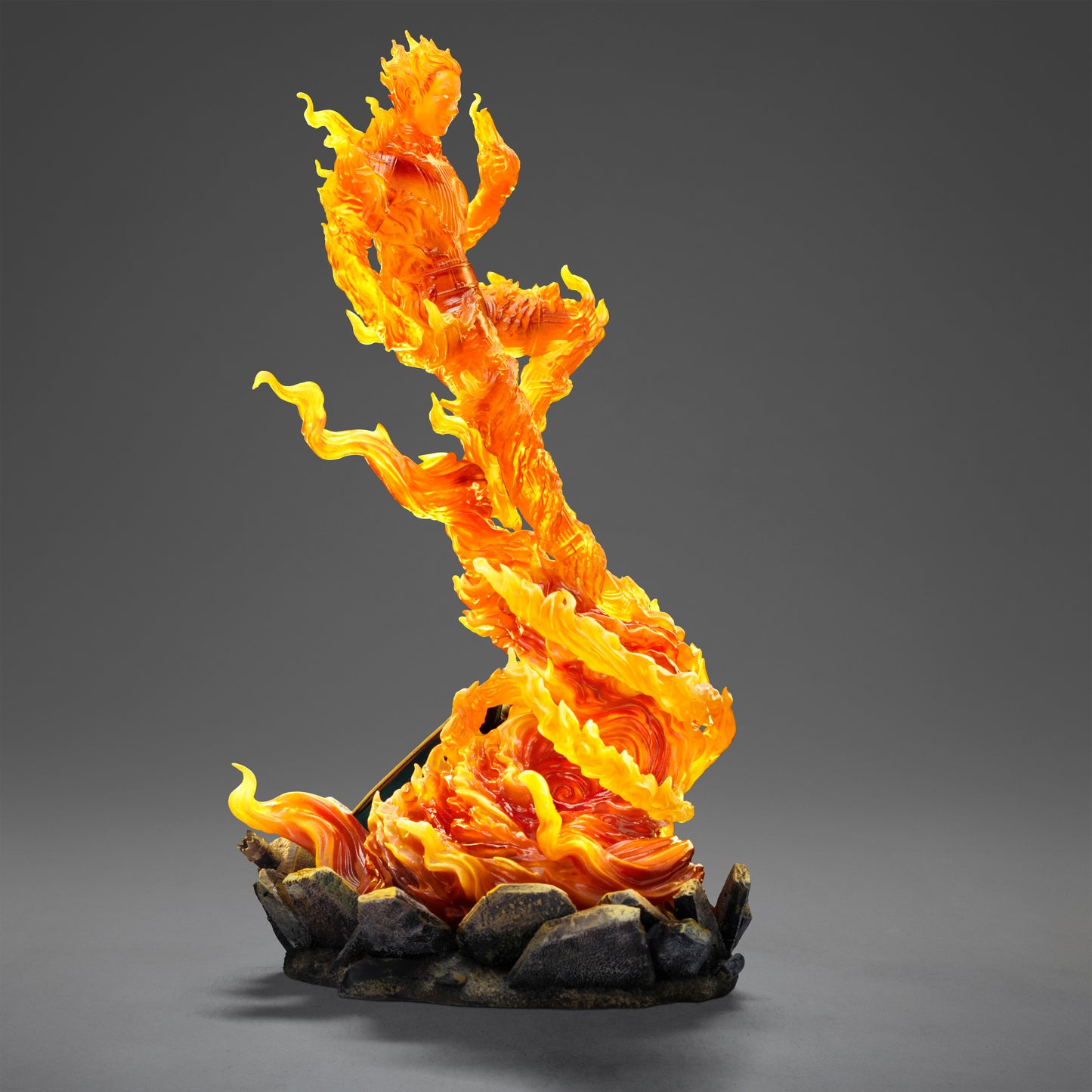 Human Torch Art Scale 1-10
