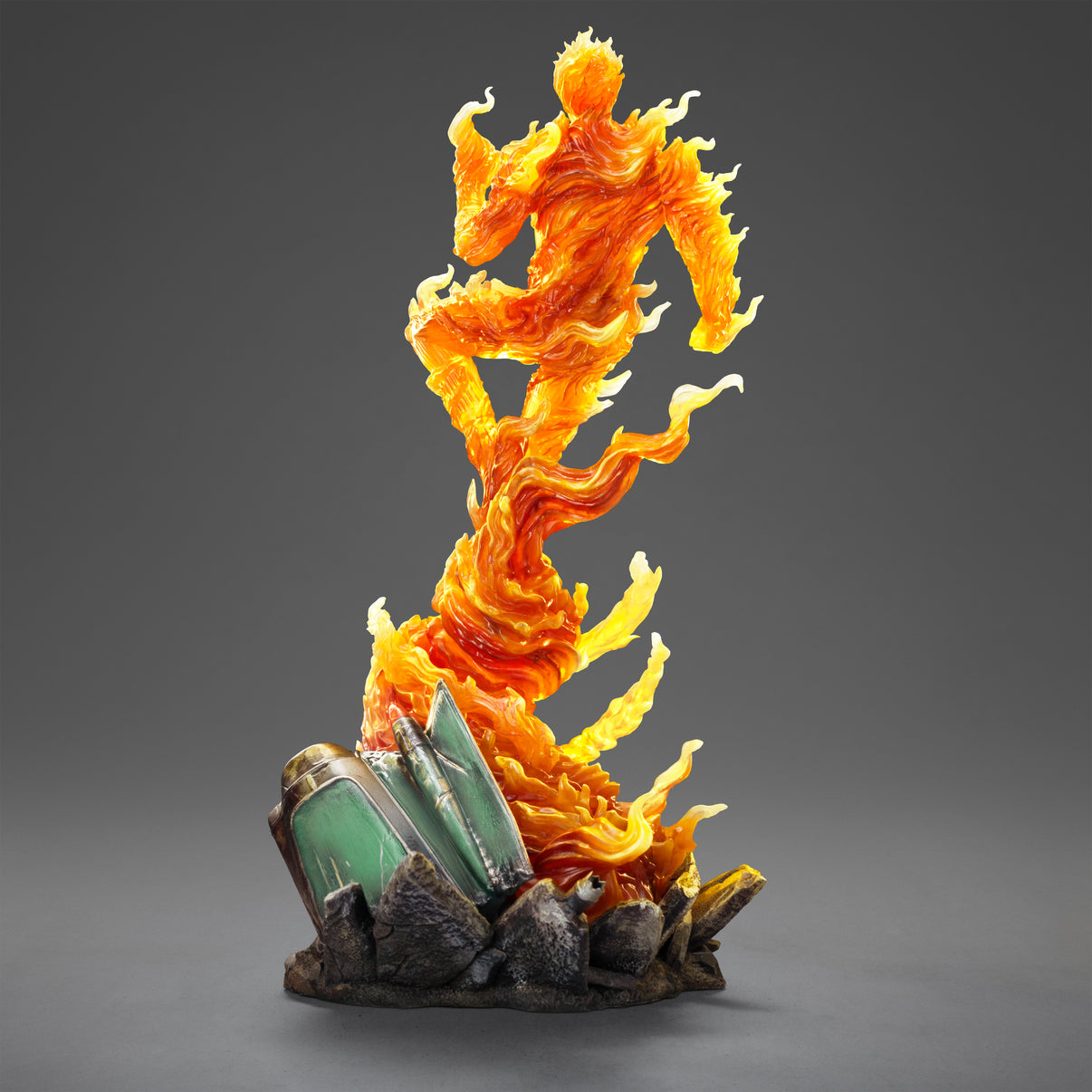 Human Torch Art Scale 1-10