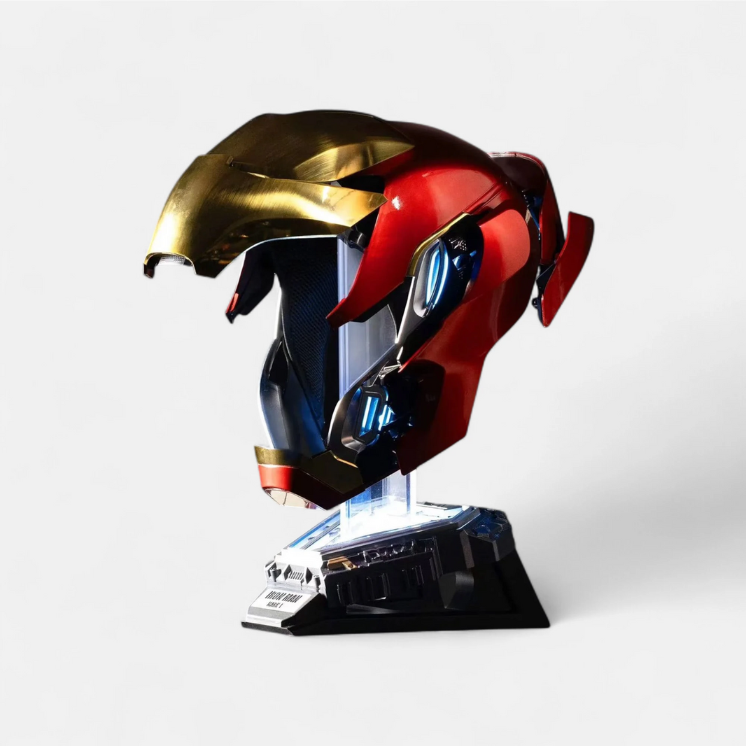 Iron Man MK50 Helmet Stand with Helmet