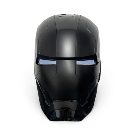 Iron Man MK5 Helmet Black Edition with Voice Activation – HeroHaven
