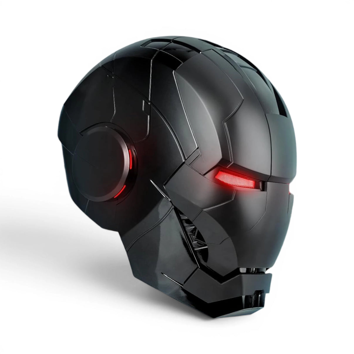 Iron Man MK5 Helmet Black Edition with Voice Activation – HeroHaven