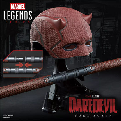 Marvel Legends Series Daredevil: Born Again Premium-Rollenspielmaske und Billy Club