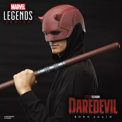 Marvel Legends Series Daredevil: Born Again Premium-Rollenspielmaske und Billy Club