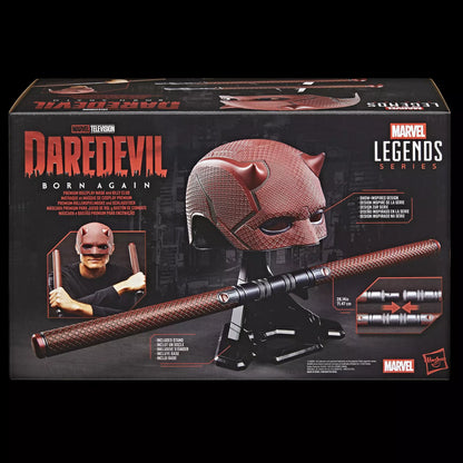 Marvel Legends Series Daredevil: Born Again Premium-Rollenspielmaske und Billy Club