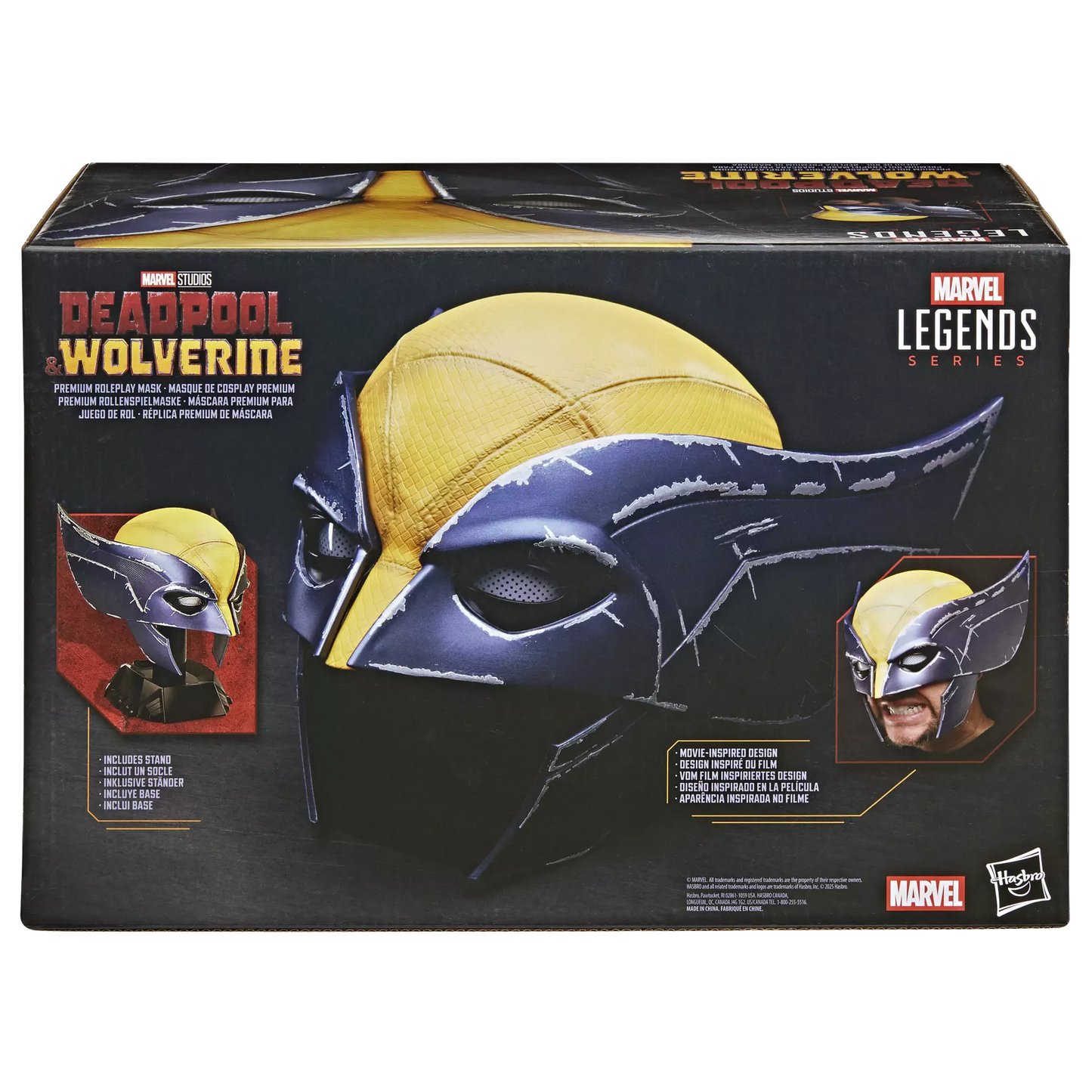 Marvel Legends Series Wolverine Premium-Rollenspielmaske