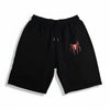 Miles Morales shorts laid flat with white background.