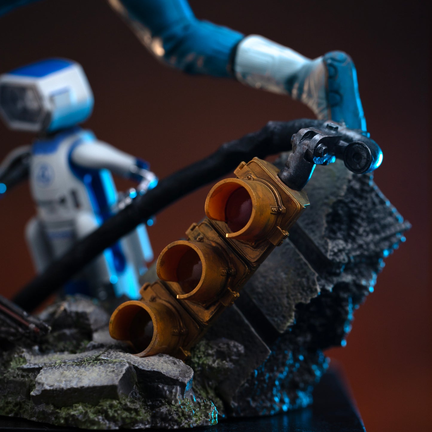 Mr Fantastic Art Scale 1-10 Closeup