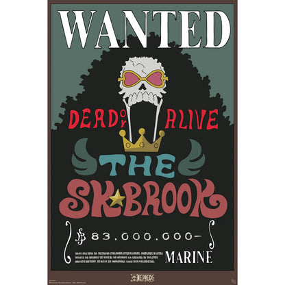 One Piece Wanted Brook 61 x 91.5cm Maxi Poster