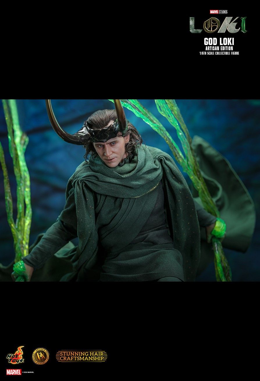 Hot Toys God Loki (Artisan Edition) 1/6 Scale Action Figure