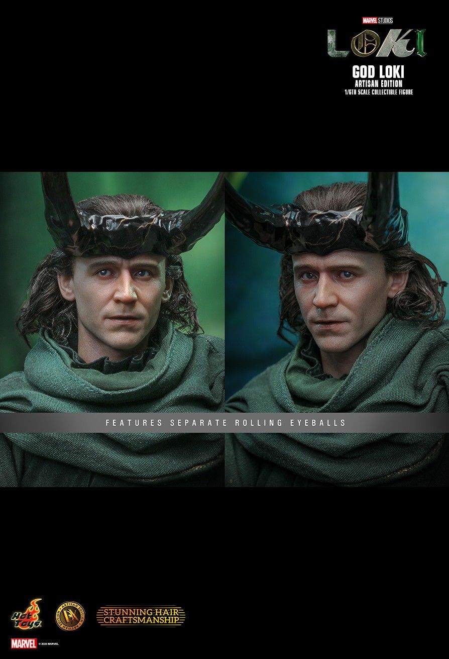 Hot Toys God Loki (Artisan Edition) 1/6 Scale Action Figure