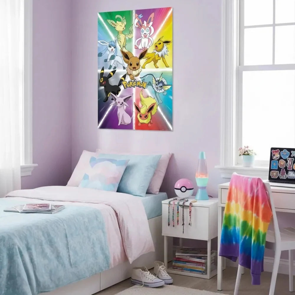 Pokémon Eevee Evolutions Poster - 61 x 91.5cm Maxi Print