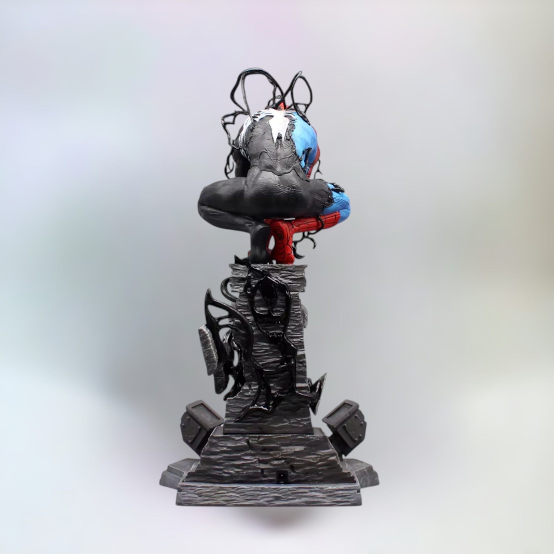 Spiderman Venom Symbiot figure back view