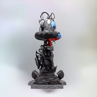 Spiderman Venom Symbiot figure back view
