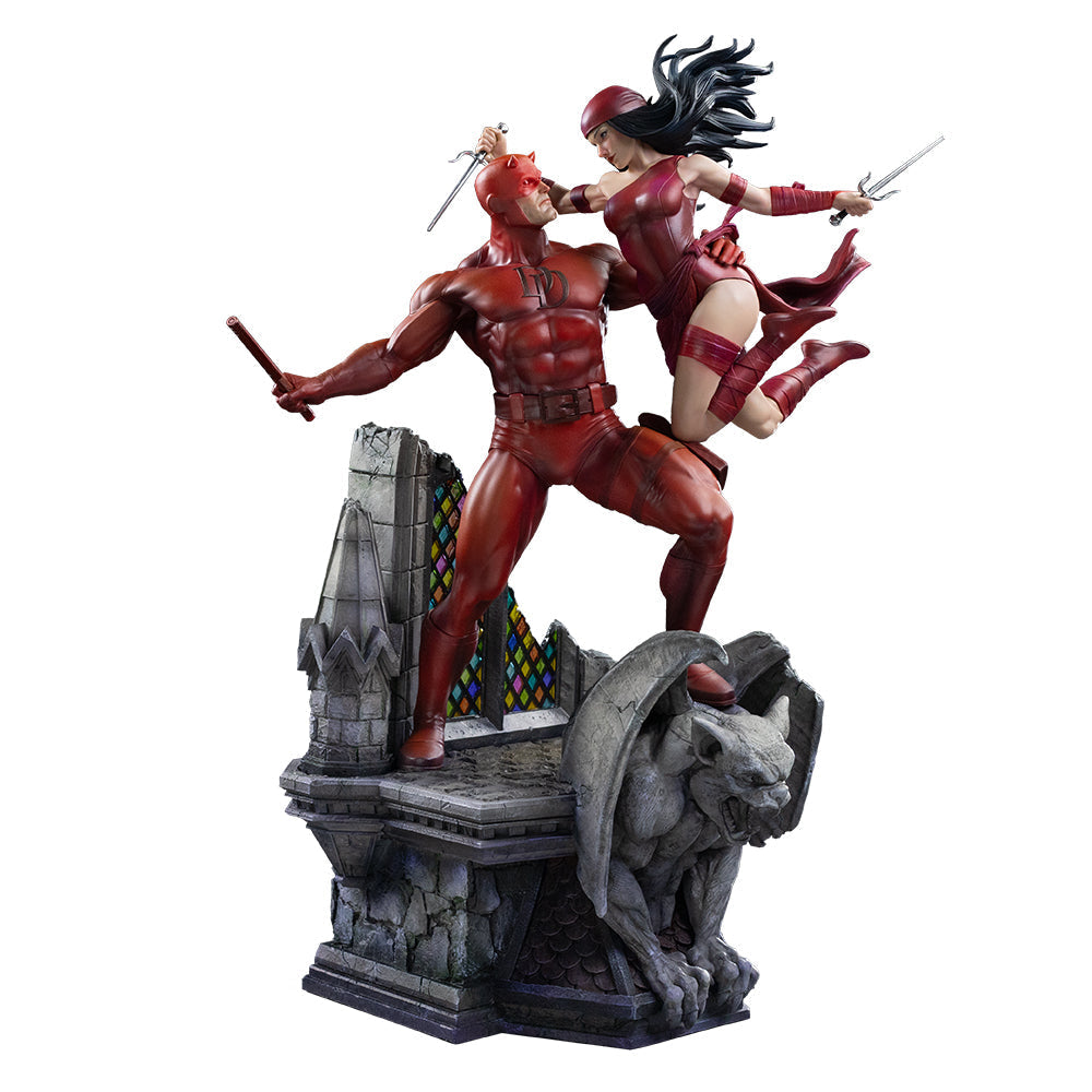 Pre-Order - Statue Daredevil and Elektra - Marvel Comics - Diorama 1/6 - Iron Studios
