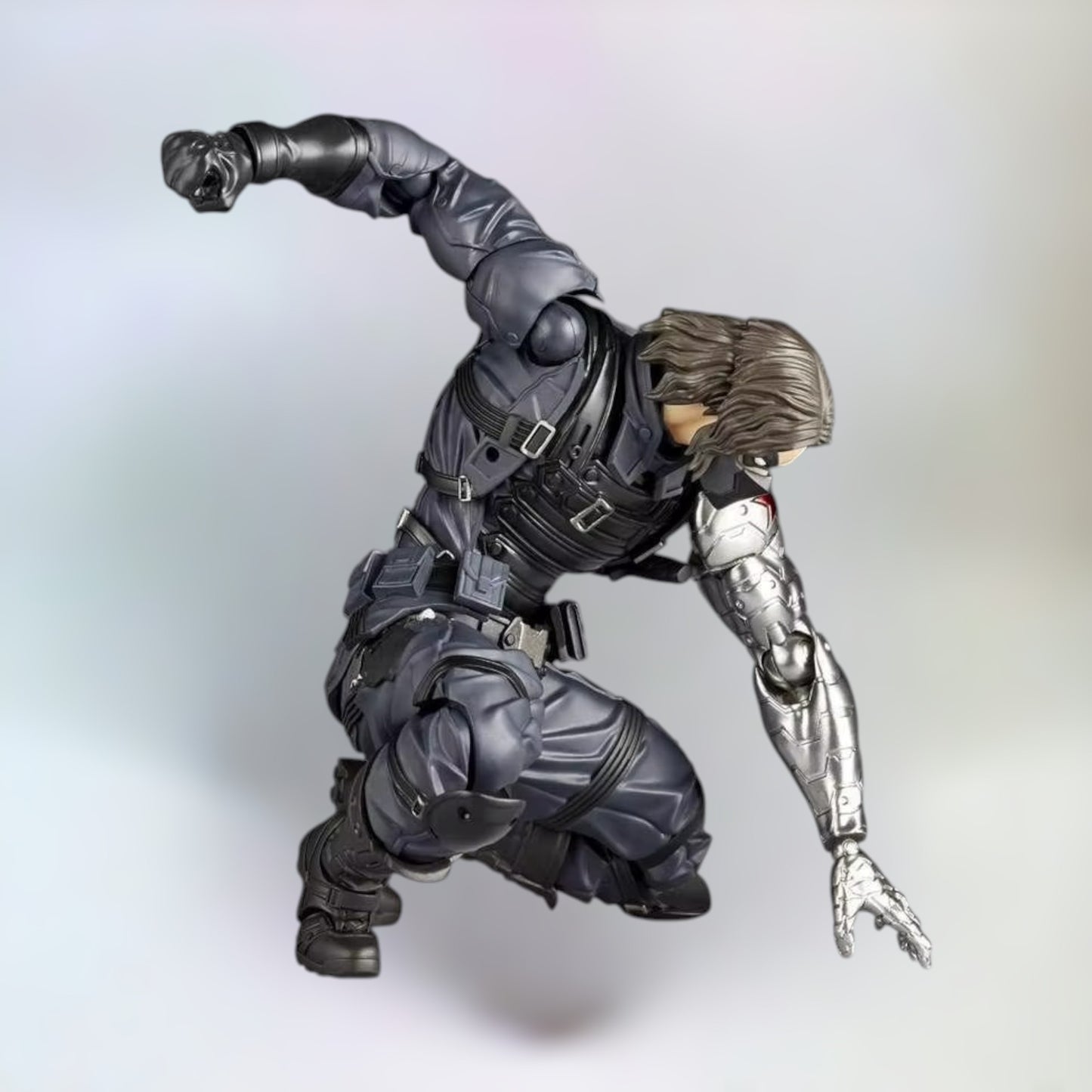 Winter Soldier action figure kneeling pose