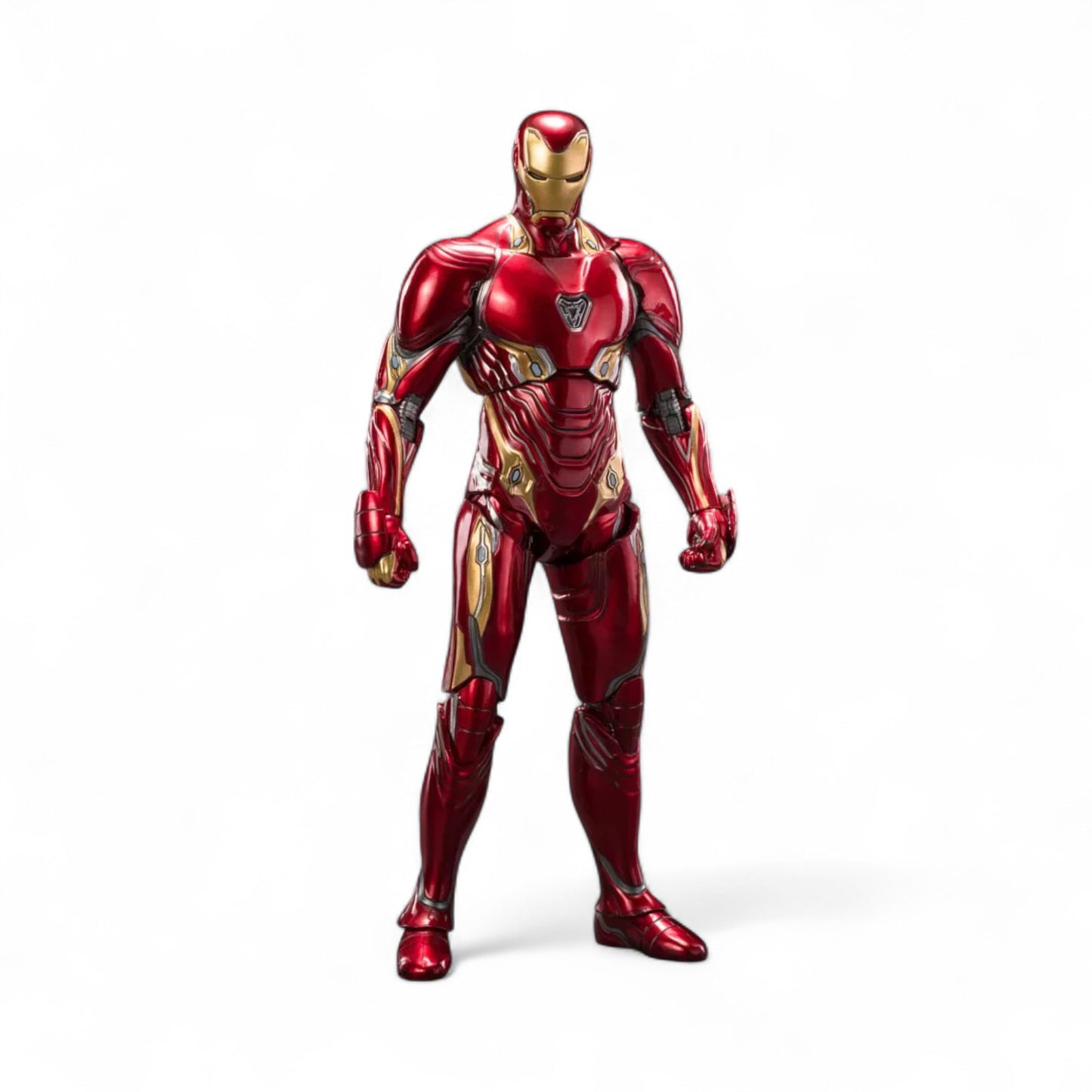ZD Toys Iron Man Mark 50 action figure standing.