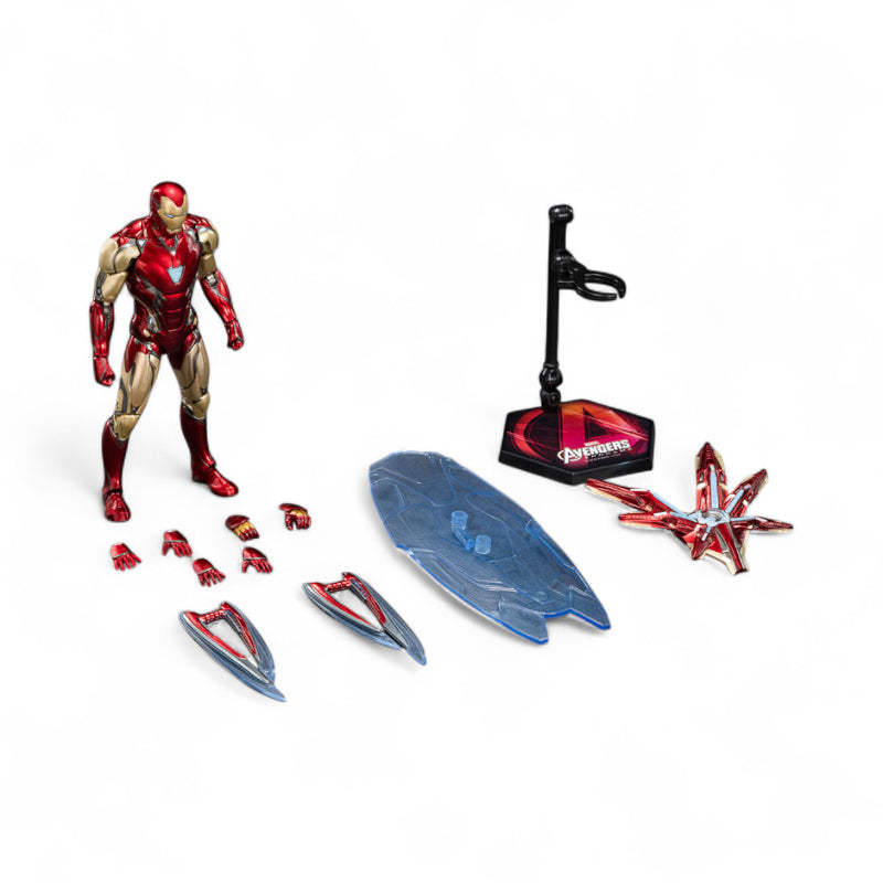 ZD Toys Iron Man Mark 85 action figure with it's accessories.