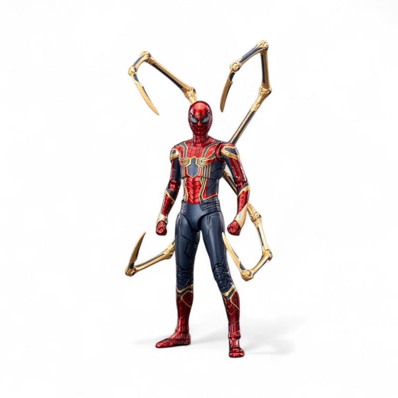 ZD Toys Iron Spider action figure standing.