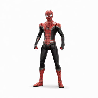 ZD Toys Spiderman Upgraded Suit 1/10 Scale Action Figure from Spiderman No Way Home action figure front.