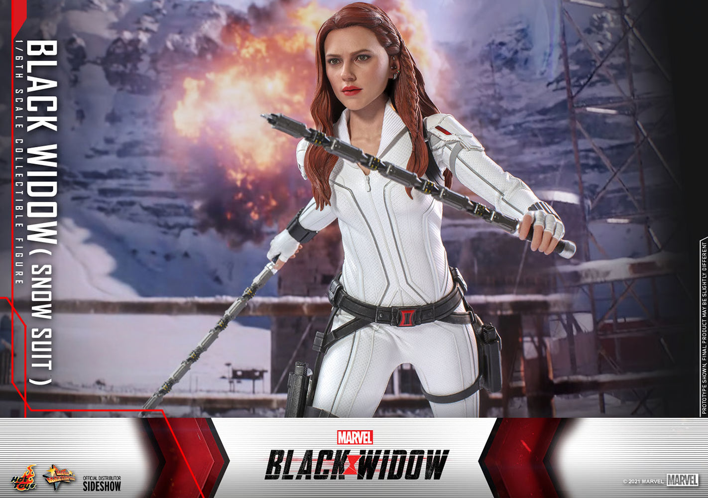 Hot Toys Black Widow (Snow Suit Version) 1/6 Scale Action Figure