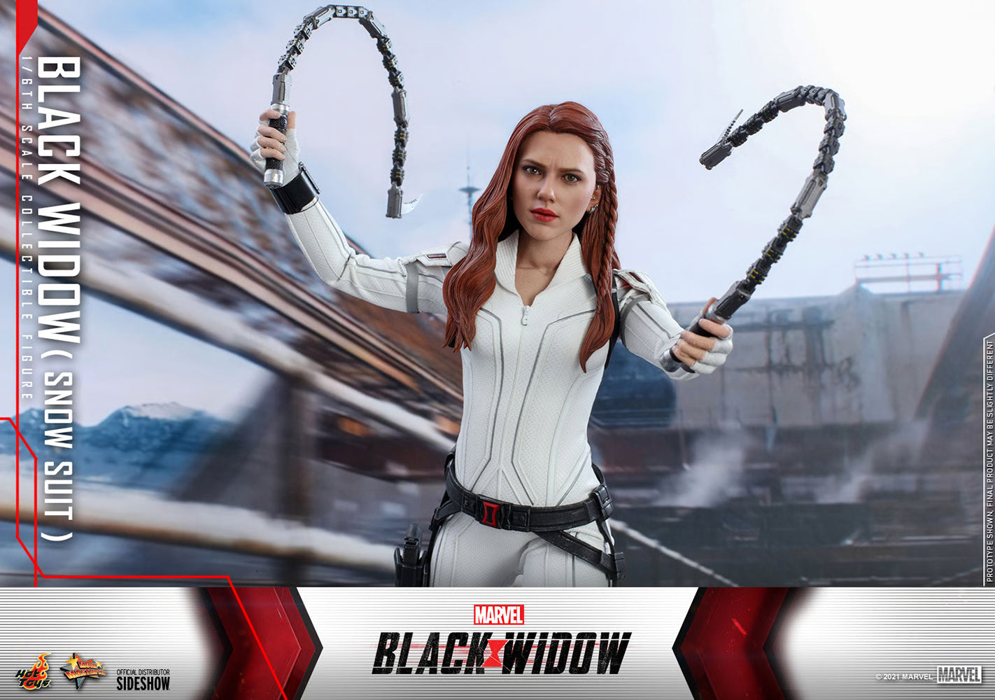 Hot Toys Black Widow (Snow Suit Version) 1/6 Scale Action Figure