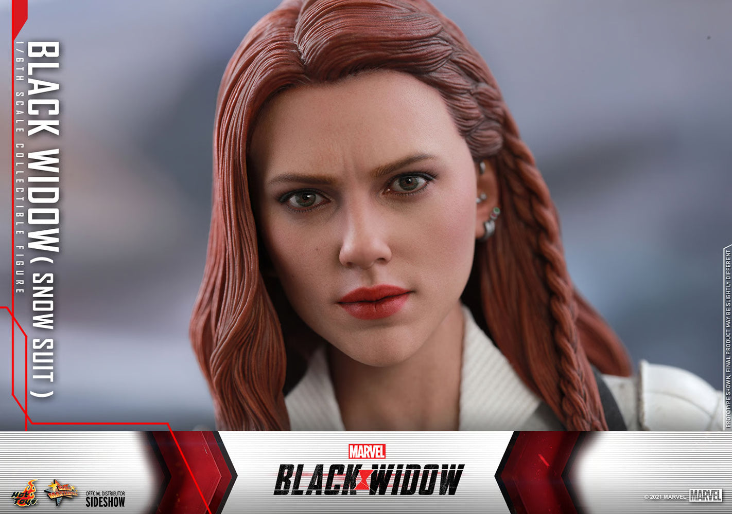 Hot Toys Black Widow (Snow Suit Version) 1/6 Scale Action Figure