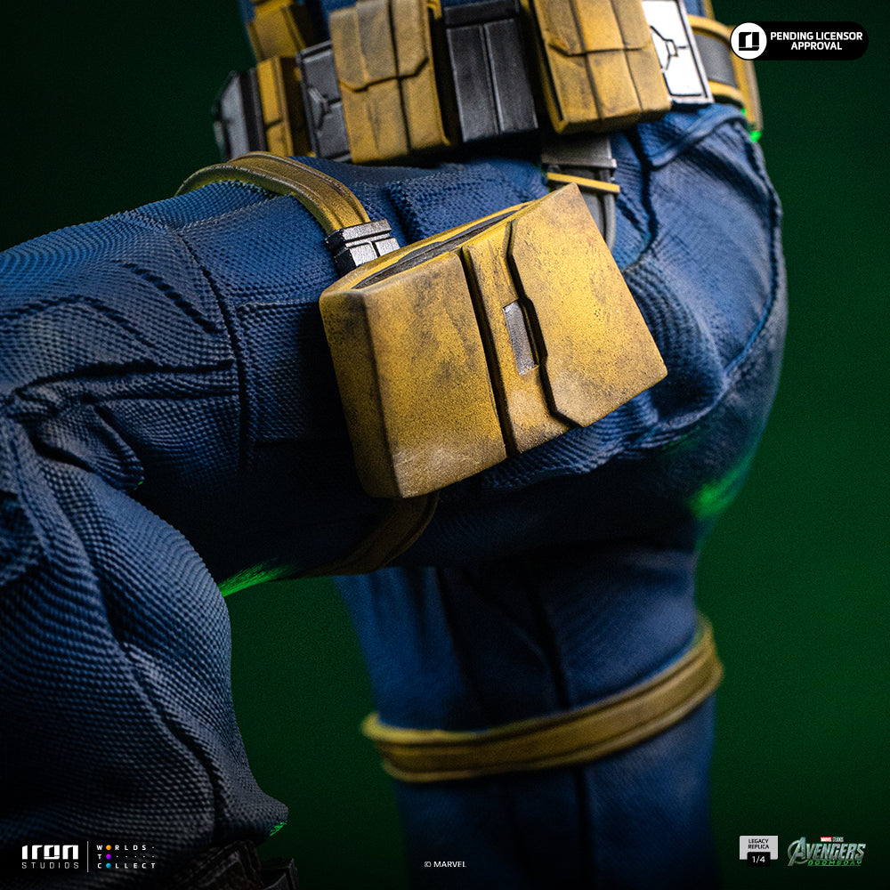 Iron Studios Cyclops Legacy Replica 1/4 Statue, Regular Ver statue - hand-painted detail view 3