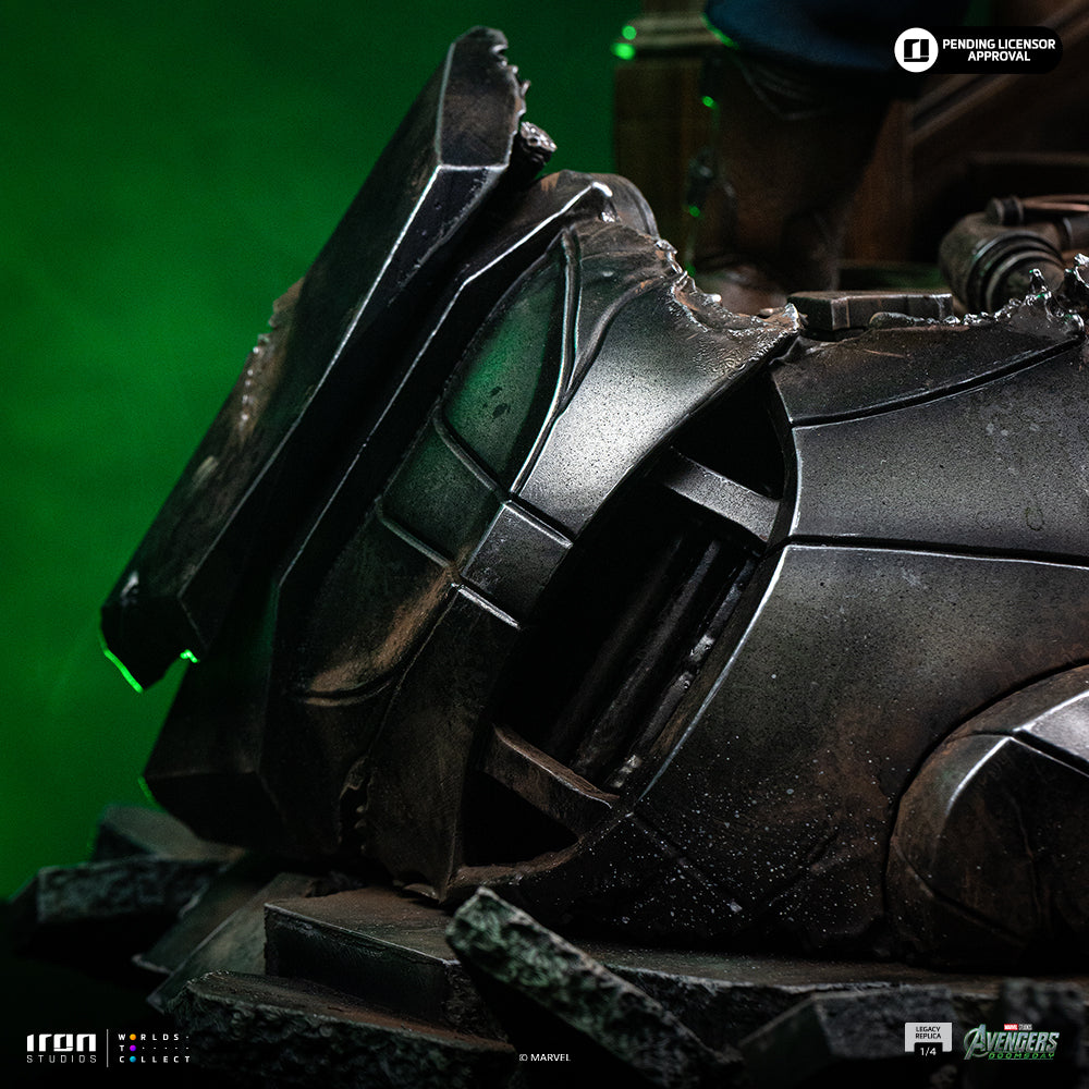 Iron Studios Cyclops Legacy Replica 1/4 Statue, Regular Ver statue - hand-painted detail view 5