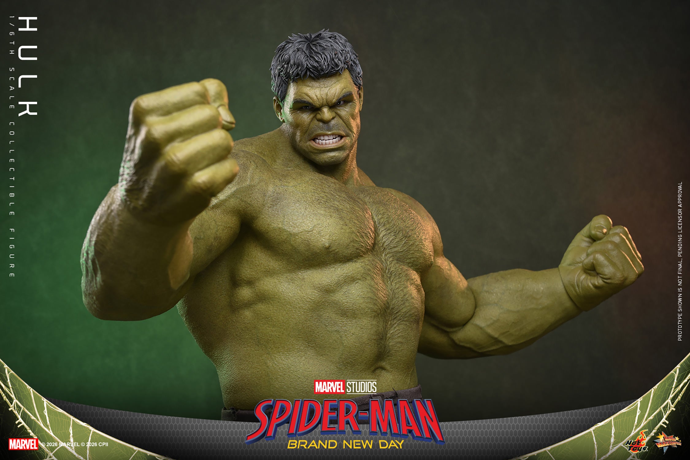 Hot Toys Hulk Brand New Day 1/6 scale figure — battle-damaged shorts detail