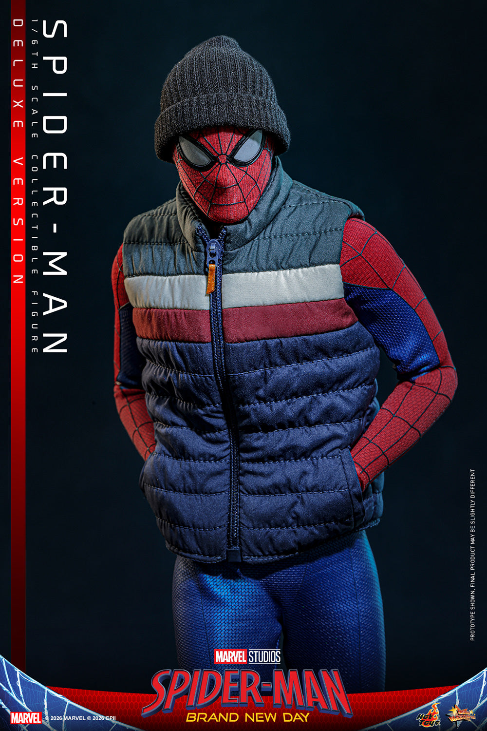 Hot Toys Spider-Man Brand New Day Deluxe 1/6 scale figure — alternate pose
