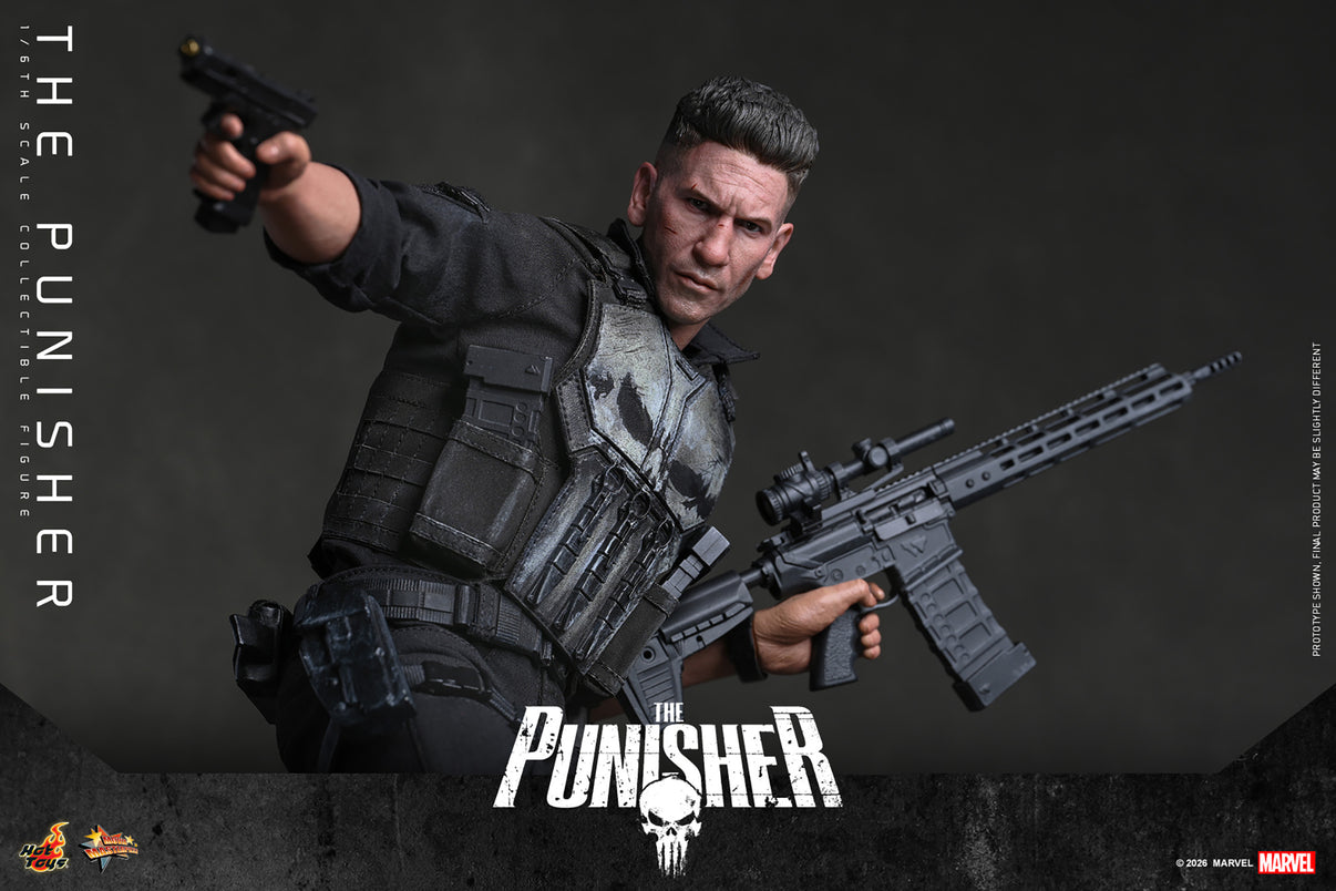 Hot Toys The Punisher 1/6 scale figure — full accessory set