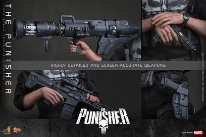 Hot Toys The Punisher 1/6 scale figure — head sculpt detail
