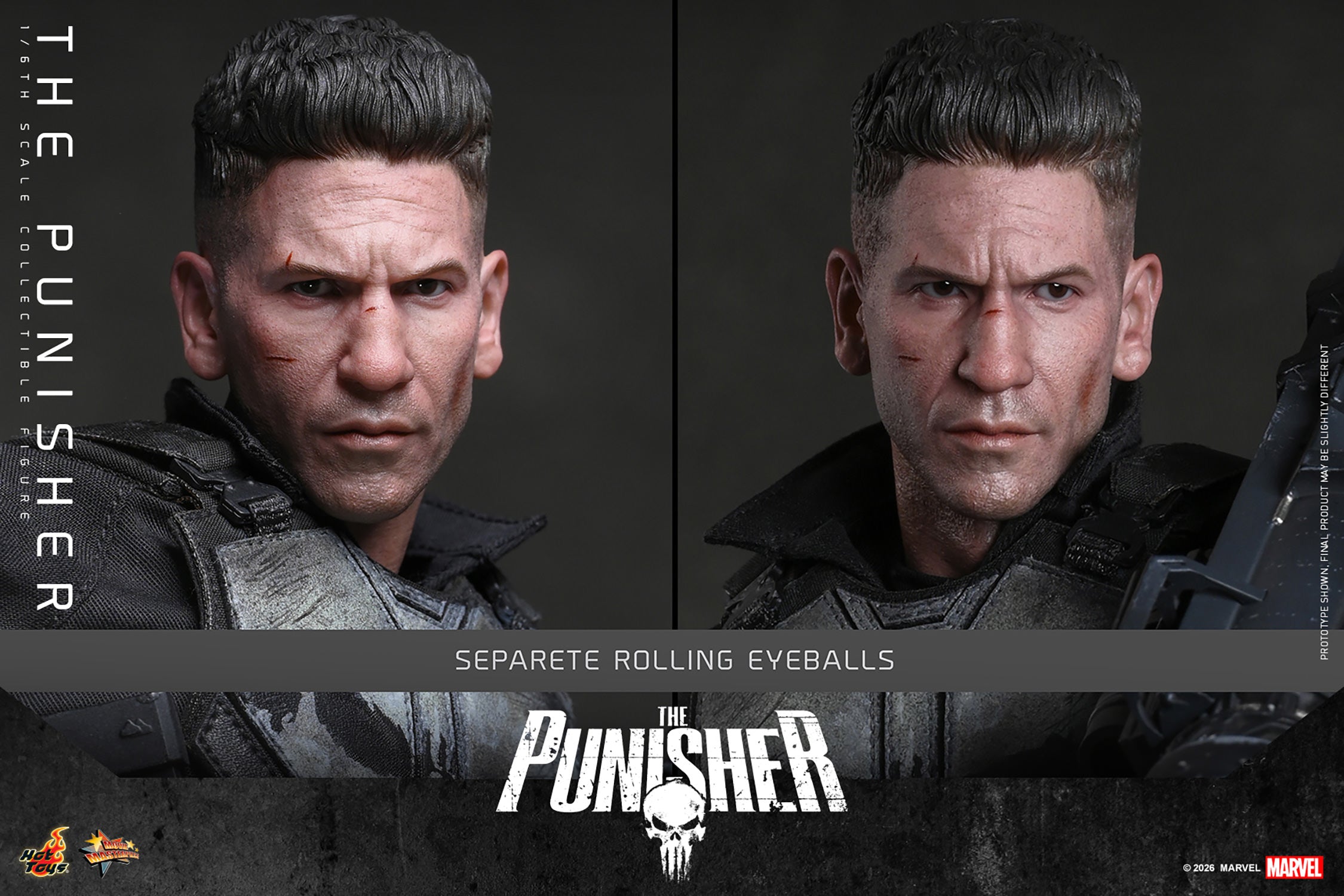 Hot Toys The Punisher 1/6 scale figure — heavy weapon detail