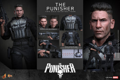 Hot Toys The Punisher 1/6 scale figure — interchangeable hands